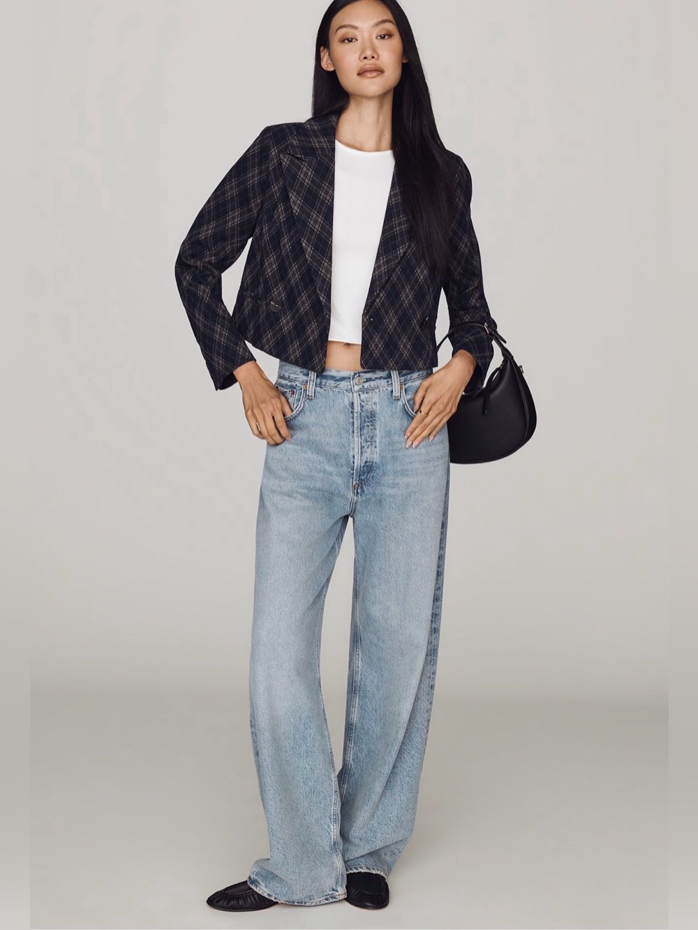 AGOLDE Low Slung Baggy Low Rise Jeans